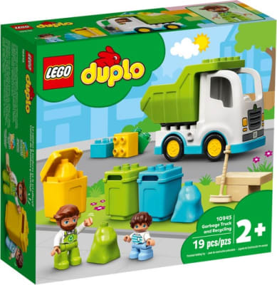 LEGO DUPLO CAMIÓN DE RESIDUOS Y RECICLAJE1