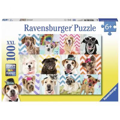 PUZZLE PERROS SONRIENTES XXL 100 PIEZAS1