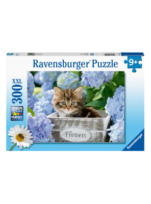 RAVENSBURGER PUZZLE XXL GATITO EN EL CANASTO 300 PIEZAS1