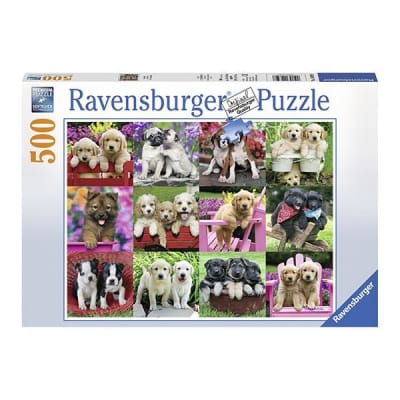 RAVENSBURGER PUZZLE CACHORROS 500 PIEZAS1
