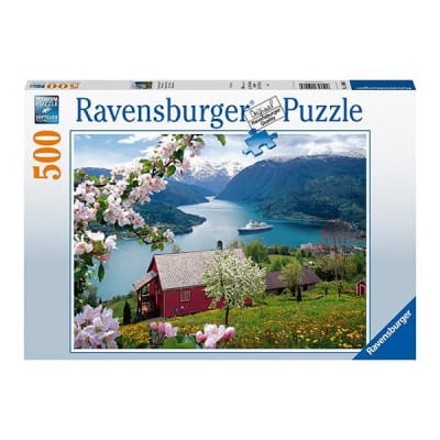RAVENSBURGER PUZZLE PASAJE ESCANDINAVO 500 PIEZAS1