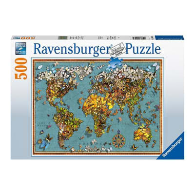RAVENSBURGER PUZZLE MUNDO DE MARIPOSAS 500 PIEZAS RAVENSBURGER PUZZLE MUNDO DE MARIPOSAS 500 PIEZAS
