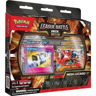MEGA LUCARIO EX LEAGUE BATTLE DECK INGLES1