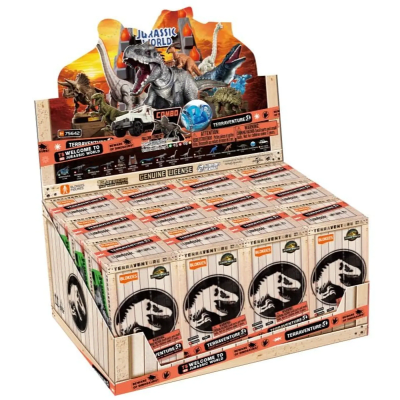 Blokees Figures | Jurassic World Terraventure TS 02 | Welcome to Jurassic World | Caja 12 Figuras A1