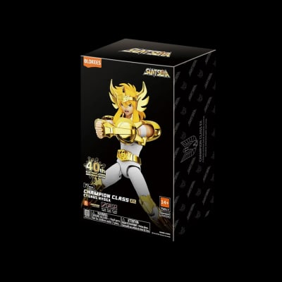 BLOKEES SAINT SEIYA CHAMPION CLASS EX CYGNUS HYOGA (NEW BRONE CLOTH) GOLD ANNIVERSARY EDITION3