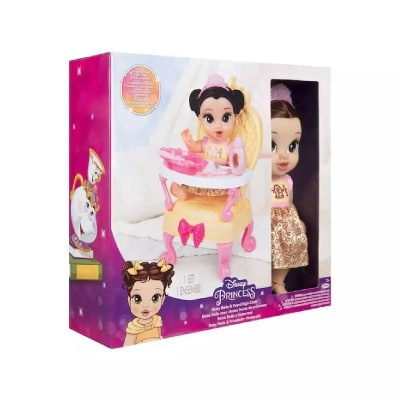 PRINCESAS DISNEY MUÑECAS BEBE CON SILLA surtido2
