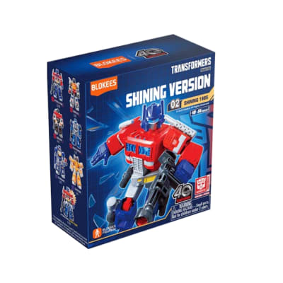 Blokees Transformers Versión 02 Shining 19851