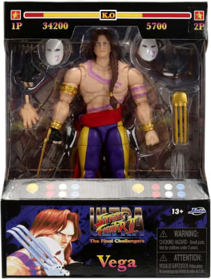 FIGURA STREET FIGHTER VEGA ACTION FIGURE 15 CM2