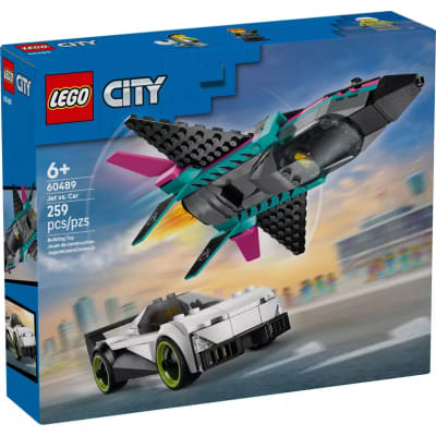 LEGO CITY AVIÓN JET VS AUTO1