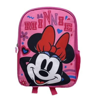 MOCHILA ECONOMICA 13 MINNIE 2 DISEÑOS1
