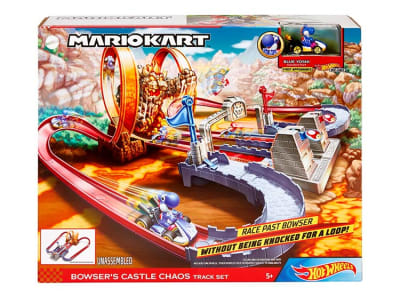 Hot Wheels Mario Kart Pista de Juguete Castillo de Bowser2