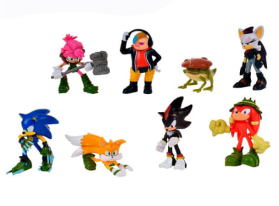 PACK 8 FIGURAS SONIC DE 7 CMS SON20701