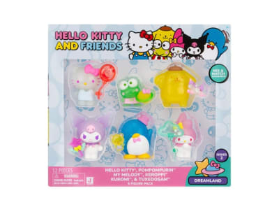 HELLO KITTY AND FRIENDS PACK DE 6 FIGURAS1