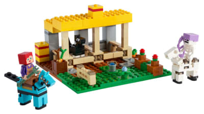 LEGO MINECRAFT EL ESTABLO DE LOS CABALLOS LEGO MINECRAFT EL ESTABLO DE LOS CABALLOS