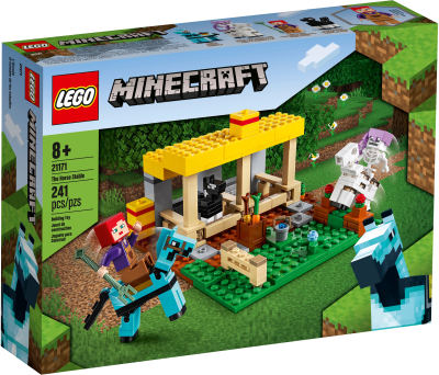 LEGO MINECRAFT EL ESTABLO DE LOS CABALLOS LEGO MINECRAFT EL ESTABLO DE LOS CABALLOS