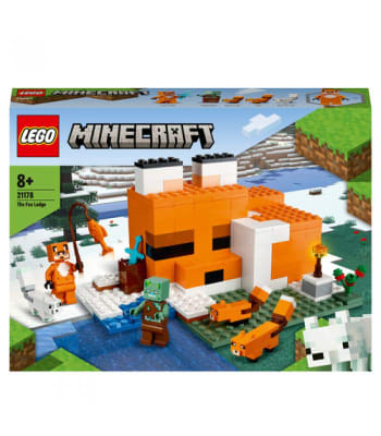 LEGO MINECRAFT EL REFUGIO-ZORRO LEGO MINECRAFT EL REFUGIO-ZORRO