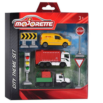 AUTO MAJORETTE CITY THEME SET2