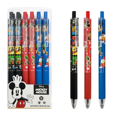 LAPICEROS TINTA EN GEL MICKEY Y SUS AMIGOS1