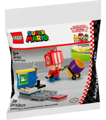 LEGO SUPER MARIO MARIO KART TOAD PIT CREW1