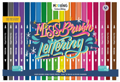 ESTUCHE 20 BRUSH DOBLE PUNTA PREMIUM MOOVING1