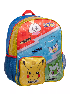 MOCHILA ESCOLAR POKÉMON AMIGOS1