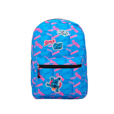 MOCHILA JUVENIL STITCH PARCHES (3 DISEÑOS)1