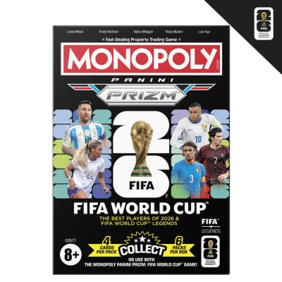 Caja de Sobres de Cromos de la Copa Mundial de la FIFA - Monopoly Panini Prizm1