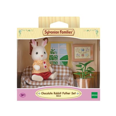 SYLVANIAN FAMILIES SET PADRE CONEJO DE CHOCOLATE1