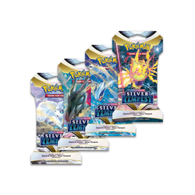 POKEMON SWORD & SHIELD SILVER TEMPEST SLEEVED BOOSTER ESPAÑOL1