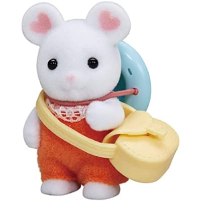SYLVANIAN FAMILIES MARSHMALLOW MOUSE BABY SYLVANIAN FAMILIES MARSHMALLOW MOUSE BABY