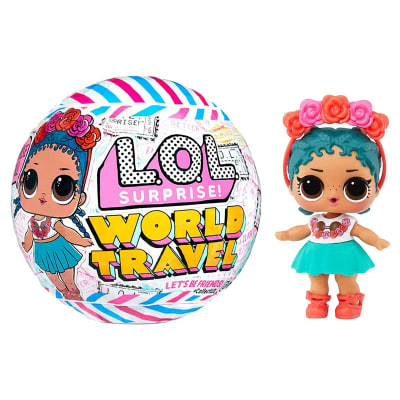 LOL SURPRISE WORLD TRAVEL DOLLS LOL SURPRISE WORLD TRAVEL DOLLS