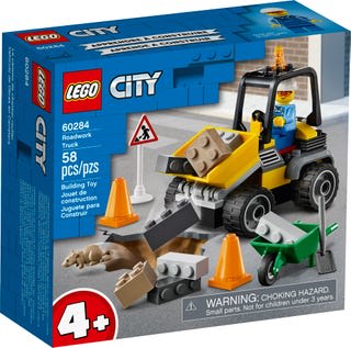 LEGO CITY VEHÍCULO OBRAS EN CARRETERA LEGO CITY VEHÍCULO OBRAS EN CARRETERA