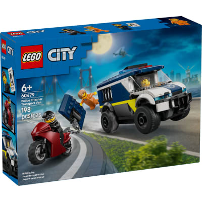 LEGO CITY CAMIONETA DE TRANSPORTE PENITENCIARIO DE POLICÍA2
