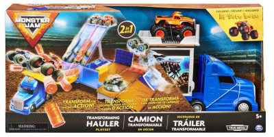 MONSTER JAM TRAILER TRANSFORMABLE MONSTER JAM TRAILER TRANSFORMABLE
