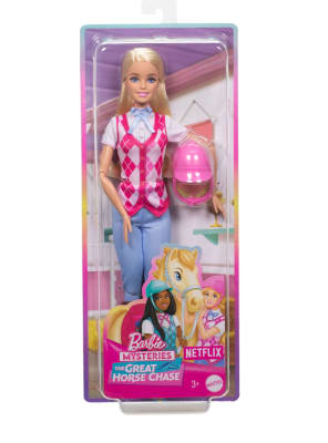 Barbie Muñeca Malibú Equitación1