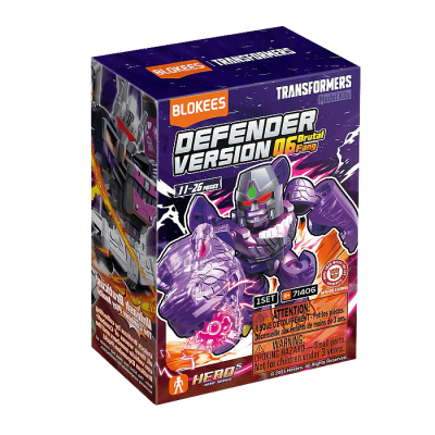 BLOKEES TRANSFORMERS DEFENDER VERSION 06 BRUTAL FANG 12 IN 12