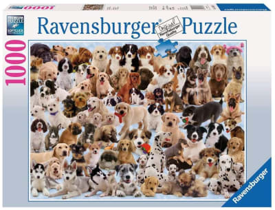 RAVENSBURGER PUZZLE COLLAGE DE PERROS 1000 PIEZAS1