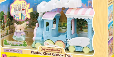 Floating Cloud Rainbow Train1