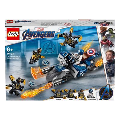 LEGO MARVEL CAPITÁN AMÉRICA ATAQUE DE LOS OUTRIDERS1