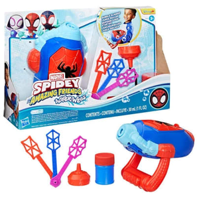 SPIDEY Y SUS AMIGOS LANZADOR BURBUJAS1