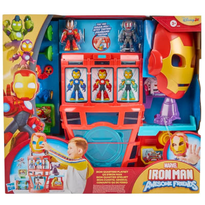 IRON MAN Y SUS INCREIBLES AMIGOS IRON QUARTERS PLAYSET2