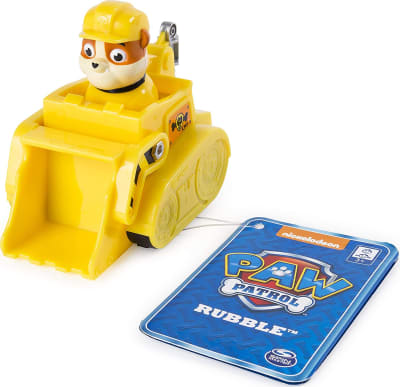 MINI VEHICULO CORREDOR PAW PATROL: RUBBLE1
