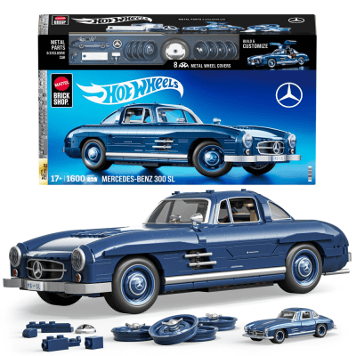 MATTEL BRICK SHOP MERCEDES BENZ 300 SL1