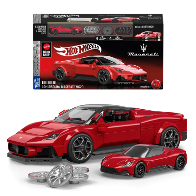 MATTEL BRICK SHOP SPEED MASERATI MC201