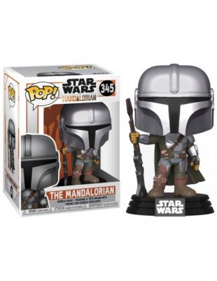 FUNKO POP STAR WARS - THE MANDALORIAN WITH GUN1