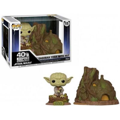 FUNKO POP STAR WARS - DAGOBAH YODA WITH HUT1