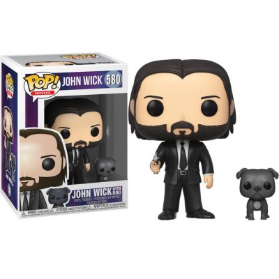 FUNKO POP JOHN WICK - JOHN WITH DOG1