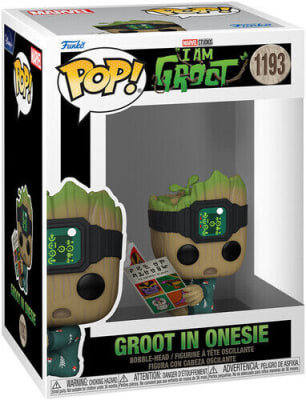 FUNKO POP MARVEL: I AM GROOT - GROOT IN ONESIE WITH BOOK2