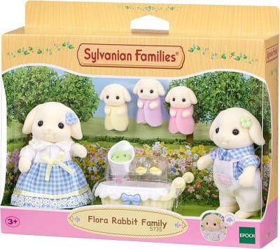 SYLVANNIAN FAMILIES FLORA RABBIT FAMILY2