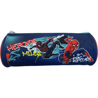 ESTUCHE INFANTIL CILINDRO SPIDERMAN1